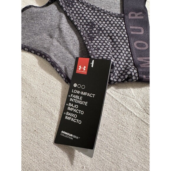 Under Armour Low Impact Sports Bra Women’s New Size Small Workout Yoga - Picture 3 of 4